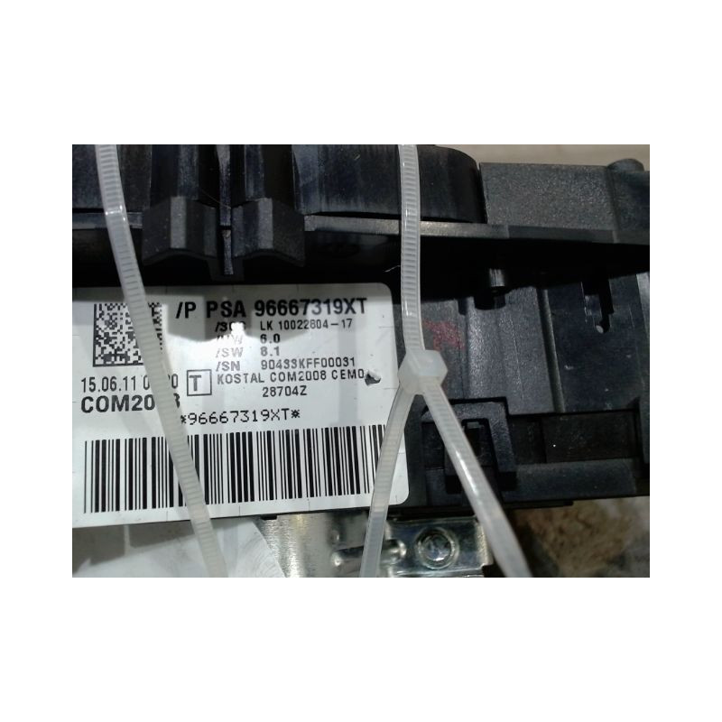 BLOC COMMODOS PEUGEOT 3008