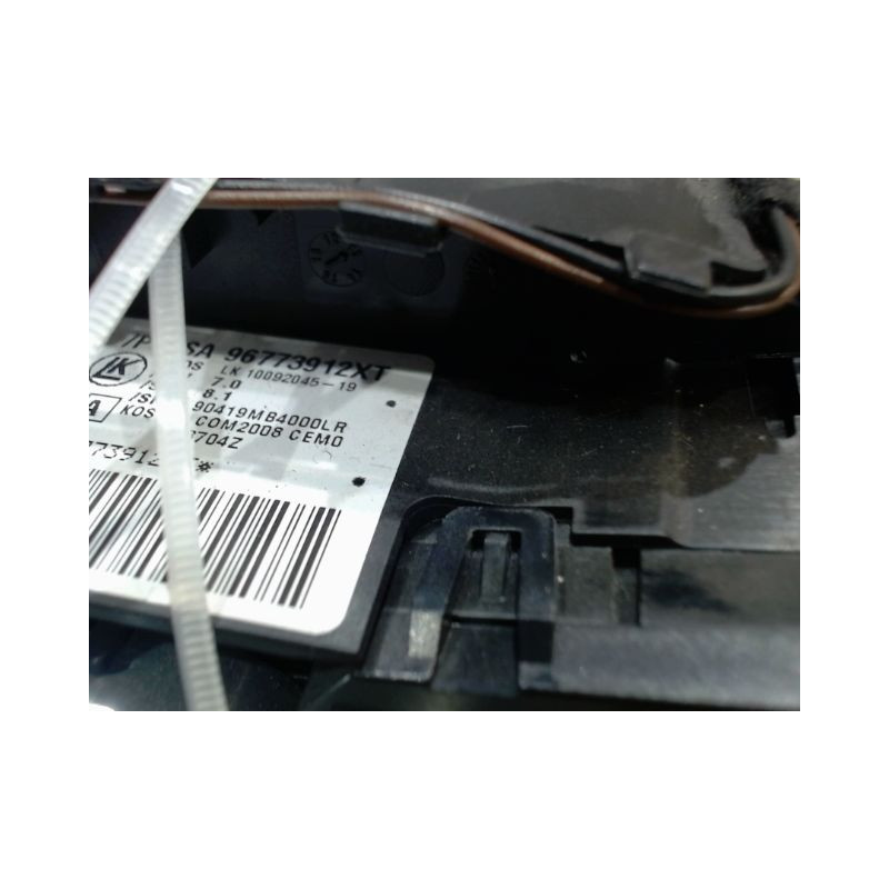 BLOC COMMODOS PEUGEOT 3008