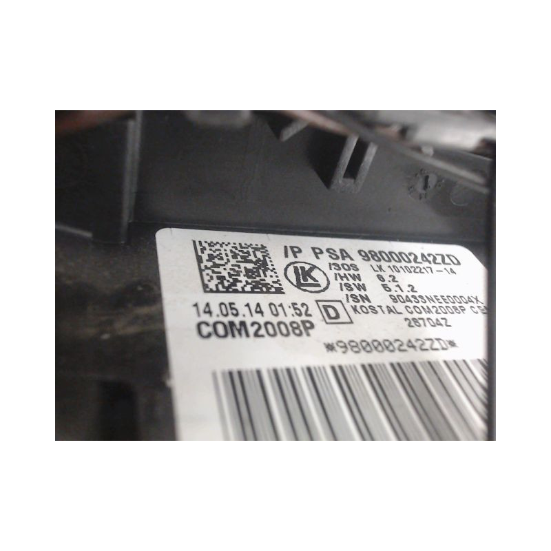 BLOC COMMODOS PEUGEOT 508