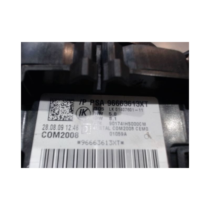 BLOC COMMODOS PEUGEOT 3008