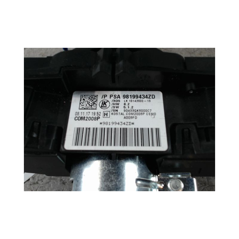 BLOC COMMODOS PEUGEOT 508 2010-
