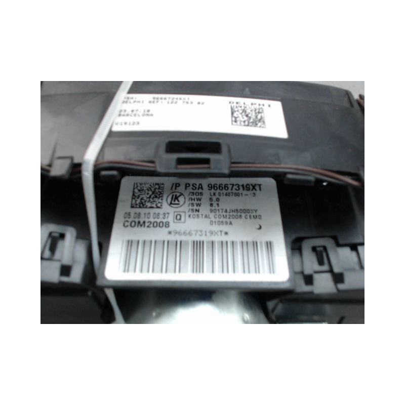 BLOC COMMODOS PEUGEOT 5008