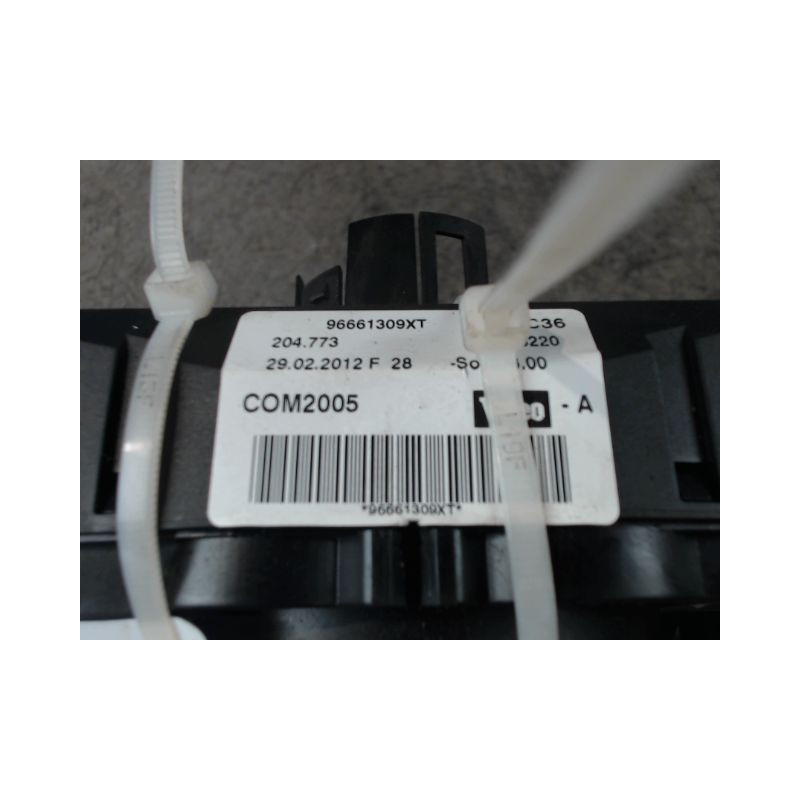 BLOC COMMODOS PEUGEOT 207 CC