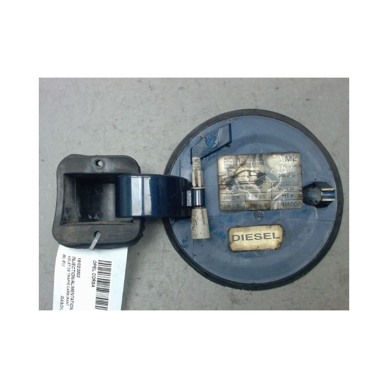 VOLET DE TRAPPE CARBURANT OPEL CORSA