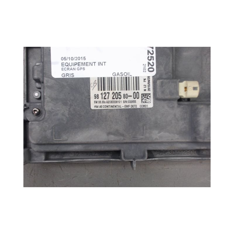 ECRAN GPS CITROEN C4