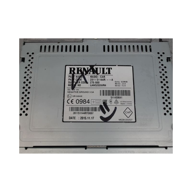 ECRAN GPS RENAULT TRAFIC