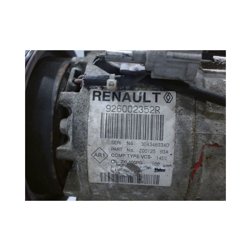 COMPRESSEUR AIR CONDITIONNE RENAULT CLIO