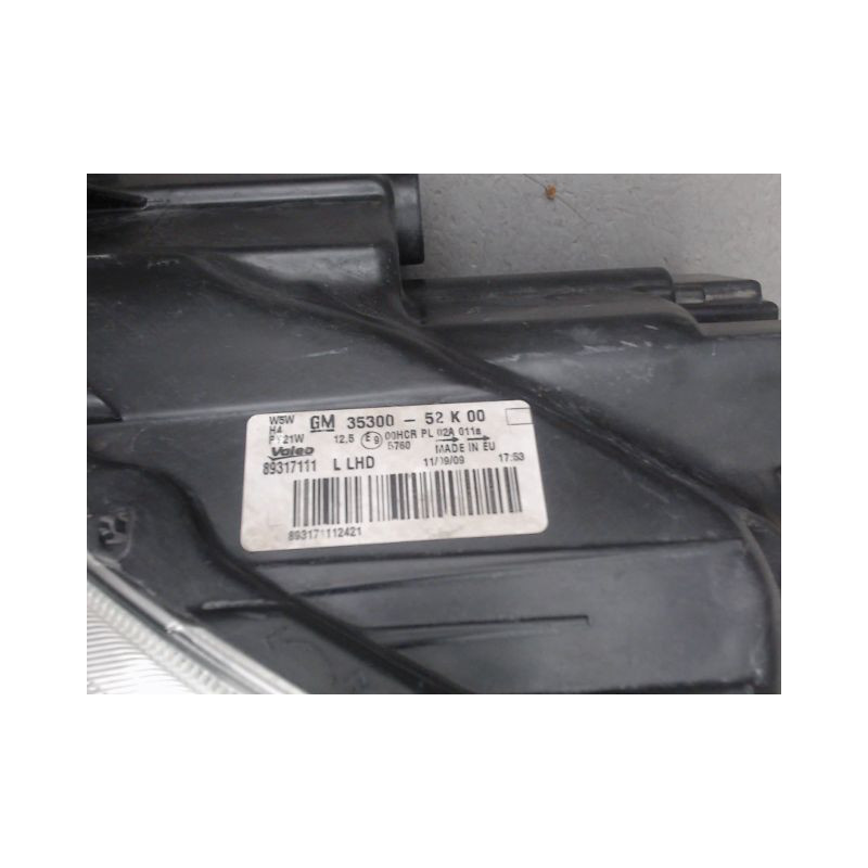 PHARE GAUCHE OPEL AGILA