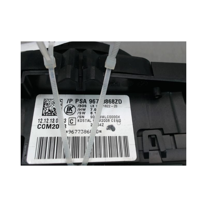 BLOC COMMODOS CITROEN C3 II Phase 2 (A51) 2013-2016