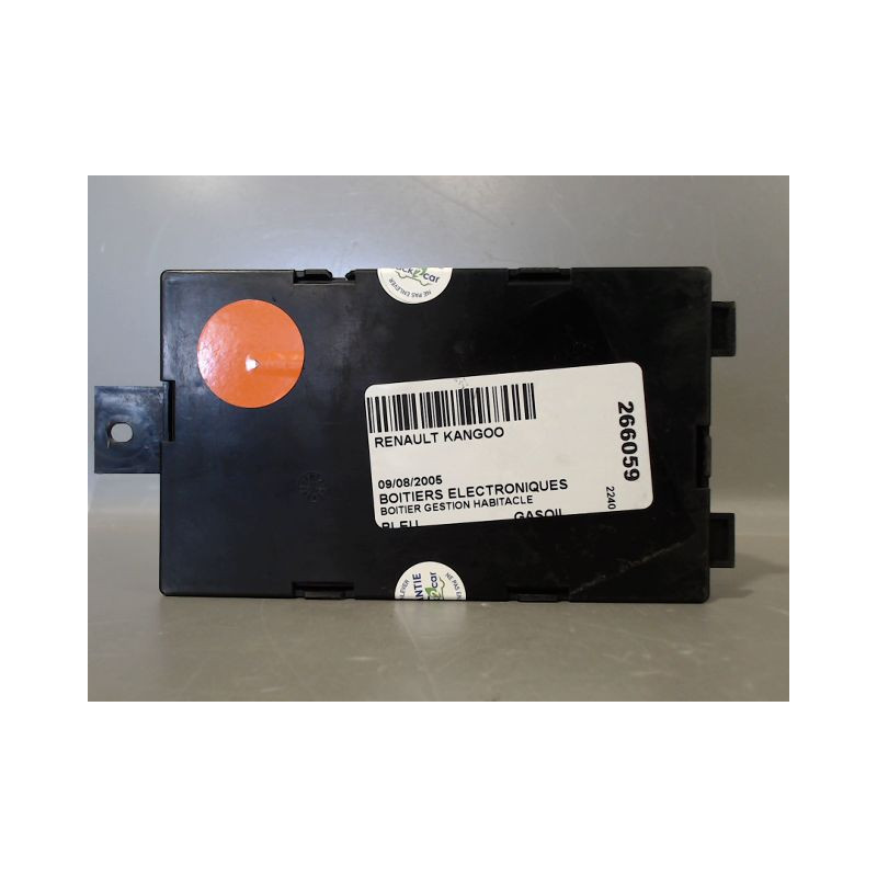 BOITIER GESTION HABITACLE RENAULT KANGOO