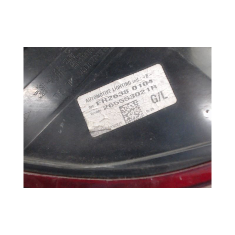 FEU ARRIERE GAUCHE  RENAULT CLIO