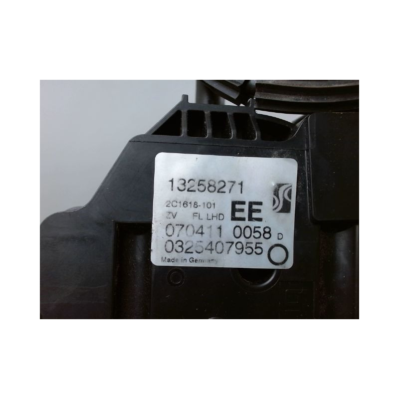 SYSTEME CONDAMNATION AVANT GAUCHE OPEL MERIVA