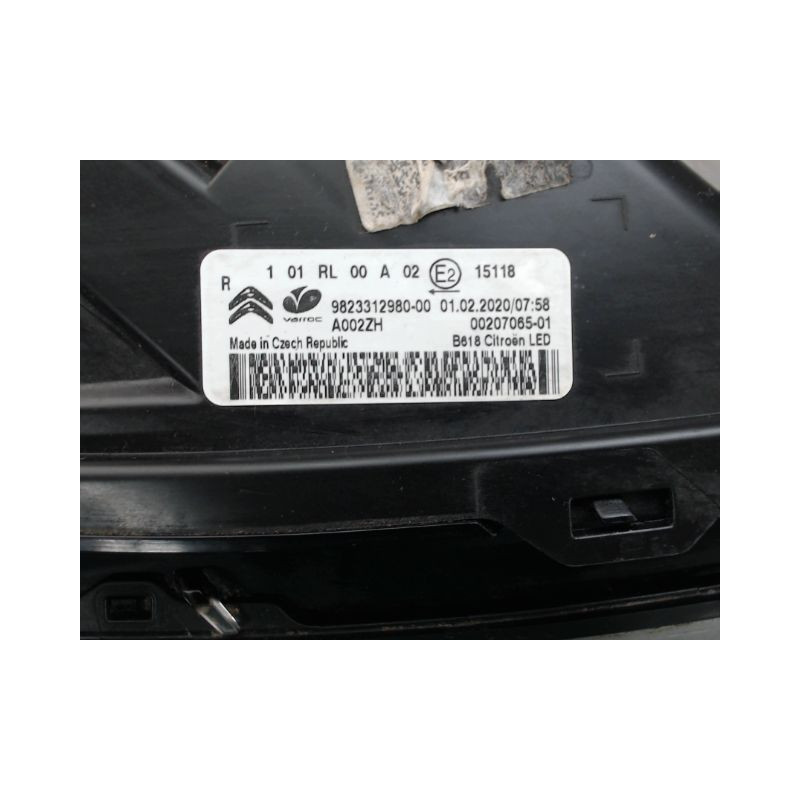 FEUX POSITION DROIT CITROEN C3