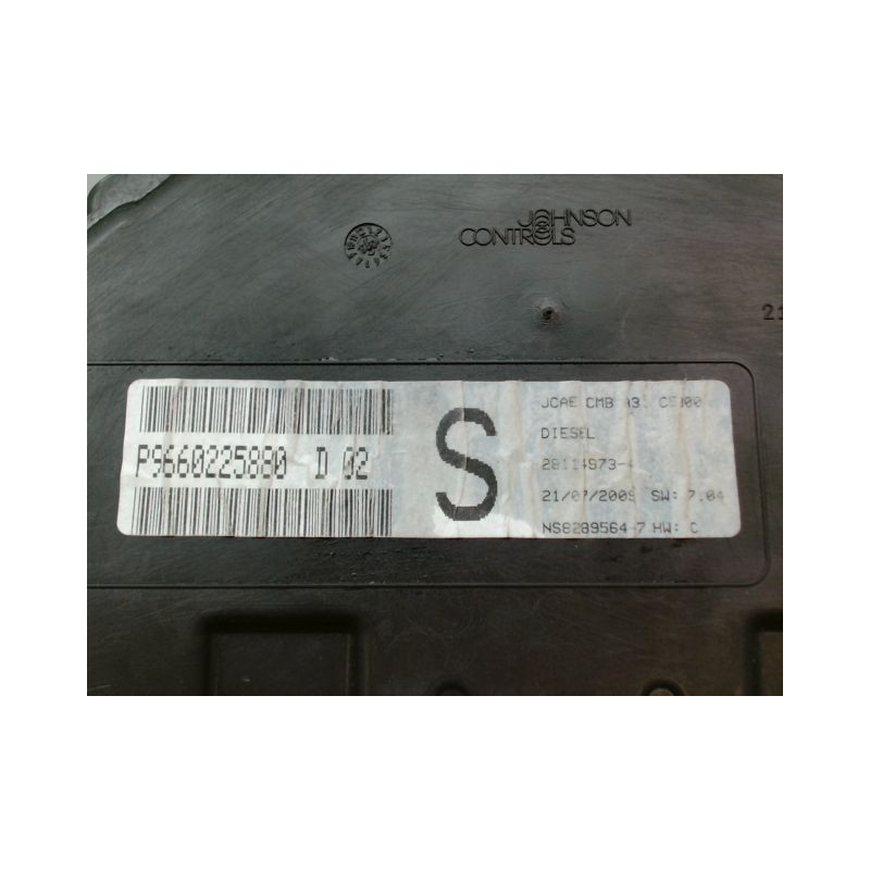 BLOC COMPTEURS CITROEN C2 Phase 2 2008-2009