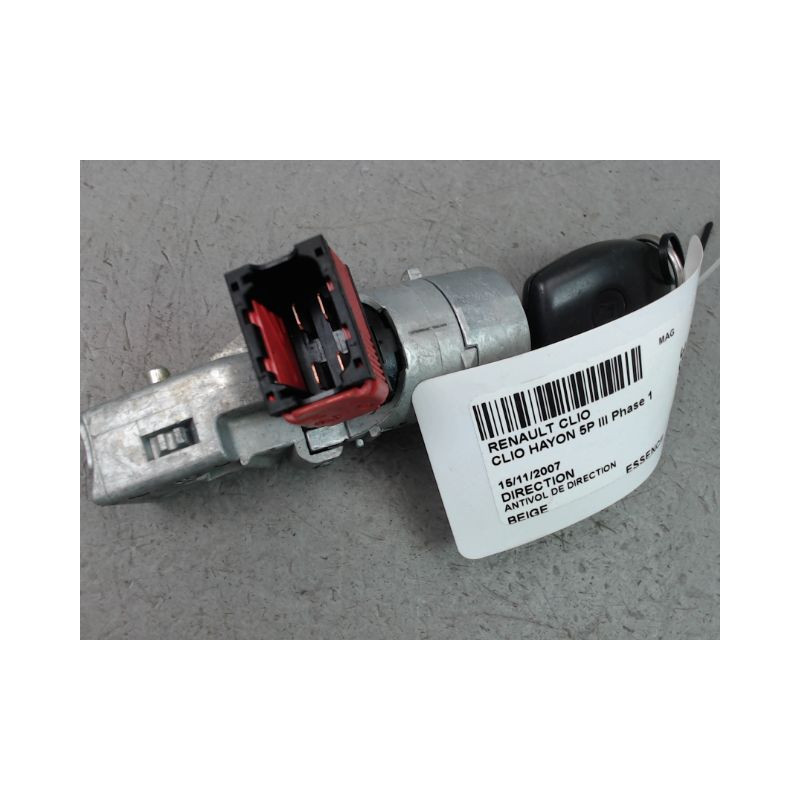ANTIVOL DE DIRECTION RENAULT CLIO III Phase 1 2005-2009