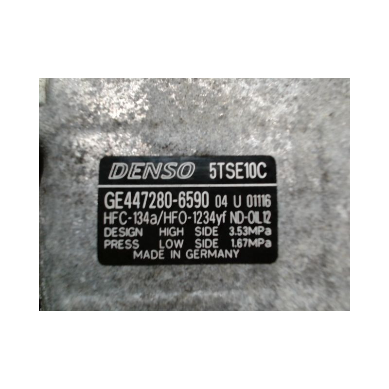 COMPRESSEUR AIR CONDITIONNE TOYOTA AURIS