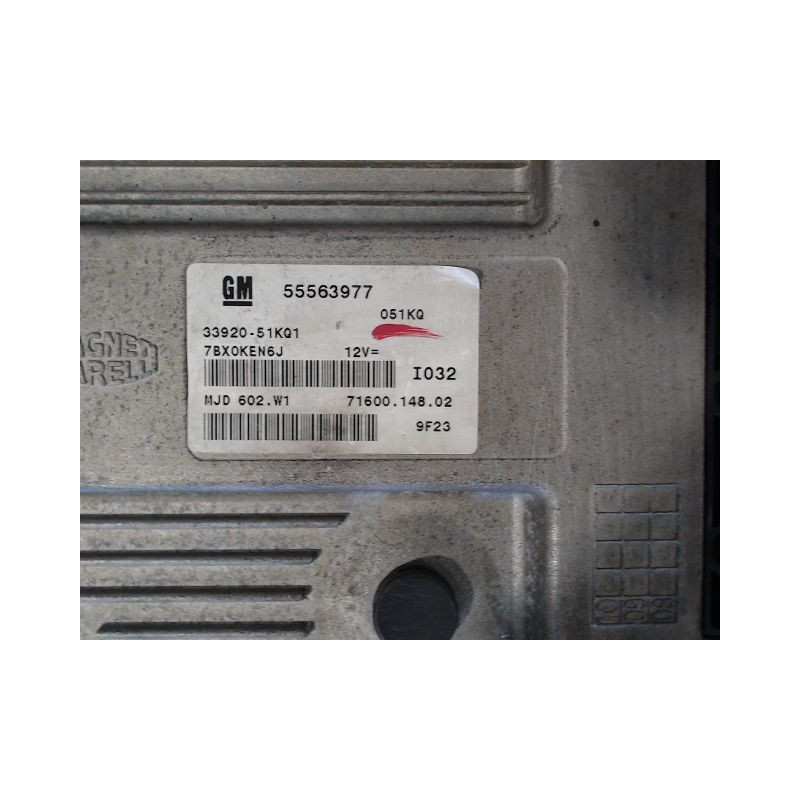 CALCULATEUR MOTEUR OPEL AGILA