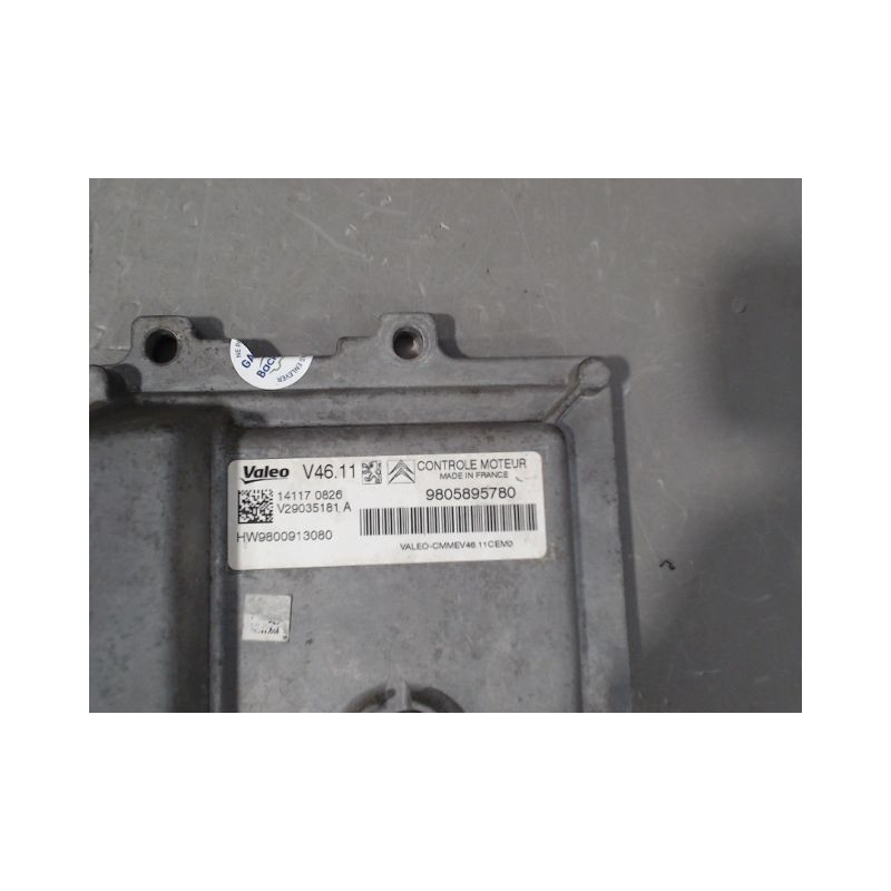 CALCULATEUR MOTEUR CITROEN C4 CACTUS
