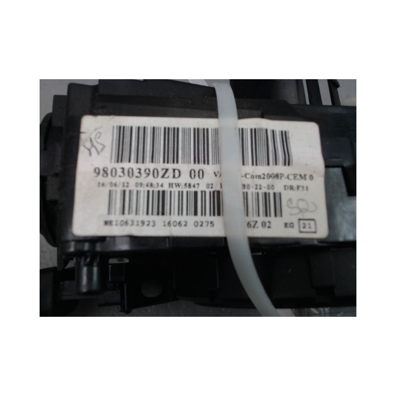 BLOC COMMODOS PEUGEOT 208 Phase 1 2012-...