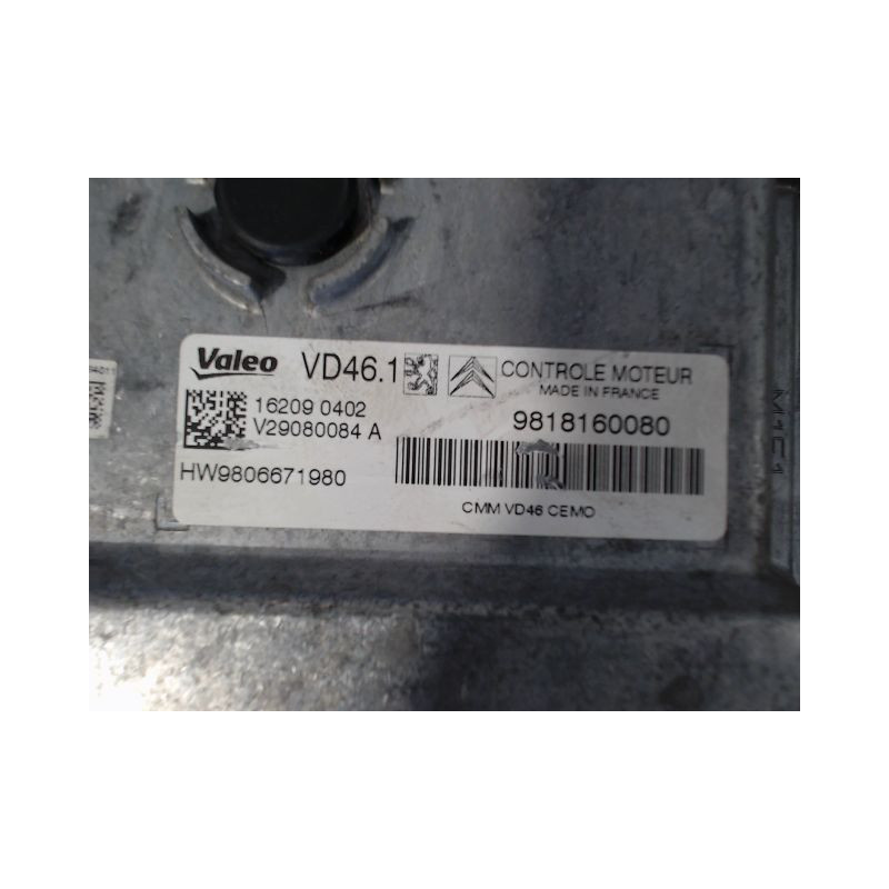 CALCULATEUR MOTEUR PEUGEOT 208