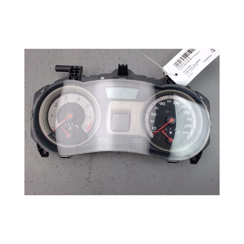 BLOC COMPTEURS RENAULT CLIO III Phase 1 2005-2009