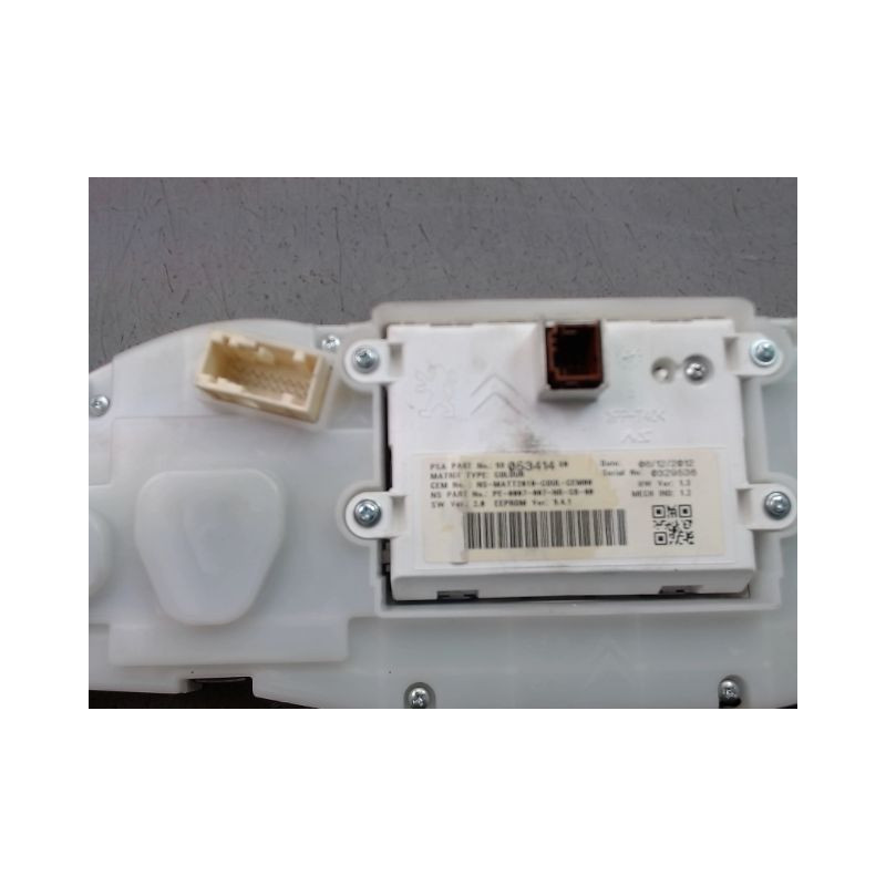 BLOC COMPTEURS PEUGEOT 2008 Phase 1 2013-...