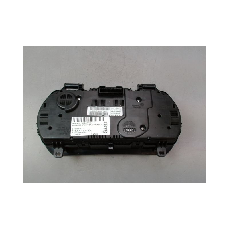 BLOC COMPTEURS RENAULT MEGANE IV PHASE 1 2015-