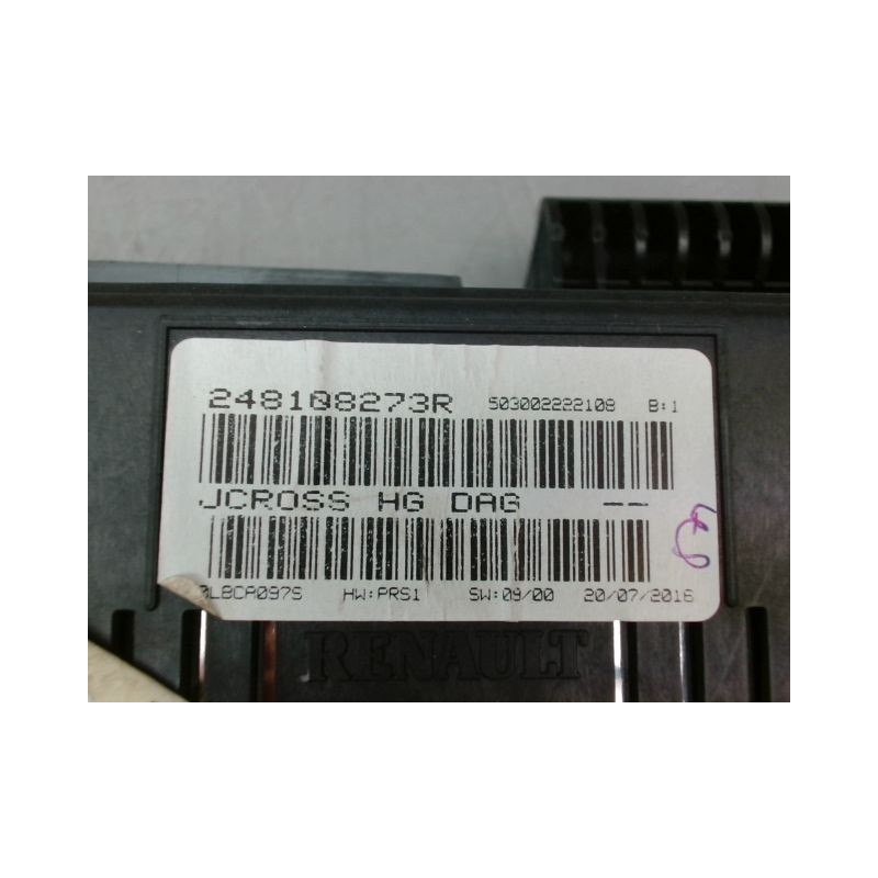 BLOC COMPTEURS RENAULT SCENIC MONOSP. III Phase 3 2013-...