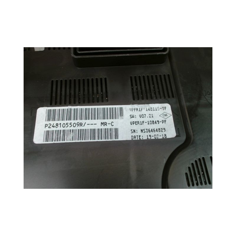 BLOC COMPTEURS RENAULT MEGANE IV PHASE 1 2015-