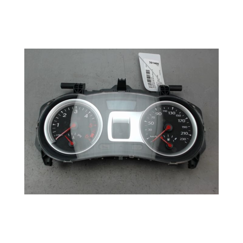 BLOC COMPTEURS RENAULT CLIO III Phase 2 2009-2014