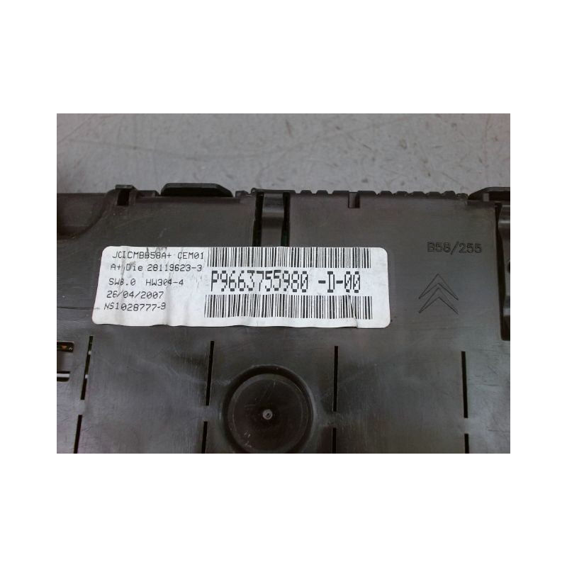 BLOC COMPTEURS CITROEN C4 PICASSO MONOSP. I 2007-2013