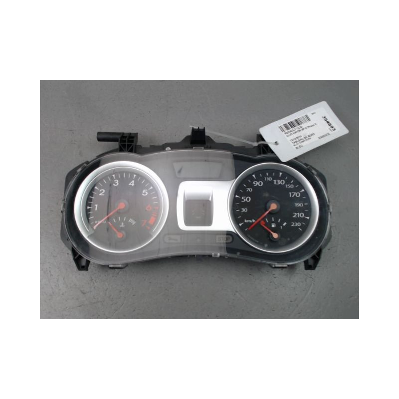BLOC COMPTEURS RENAULT CLIO III Phase 2 2009-2014