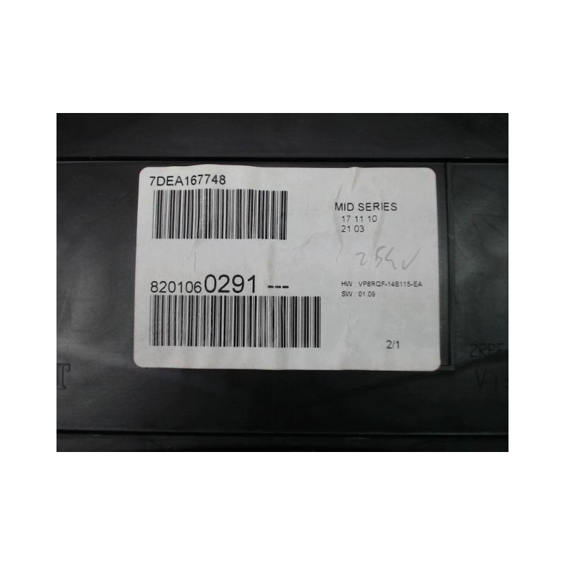 BLOC COMPTEURS RENAULT CLIO III Phase 2 2009-2014