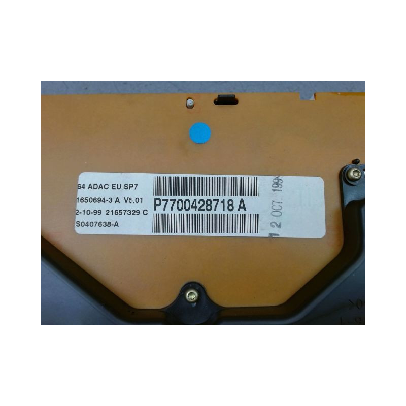BLOC COMPTEURS RENAULT MEGANE COUPE 2P I Phase 2 1999-2002