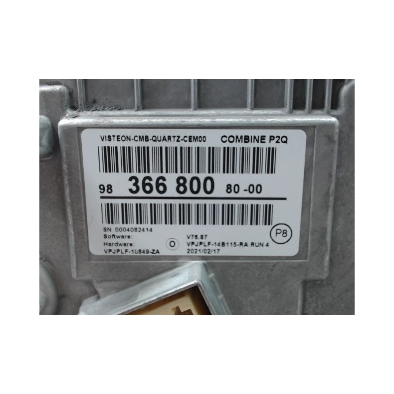 BLOC COMPTEURS PEUGEOT 2008