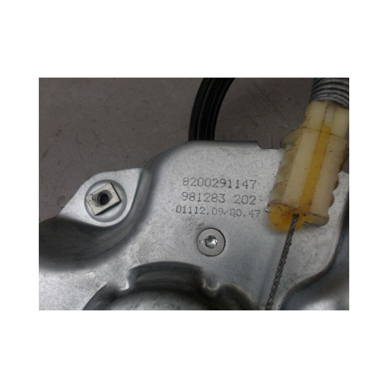 MECANISME LEVE-GLACE AVANT DROIT RENAULT CLIO