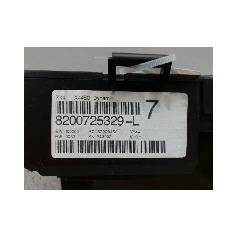BLOC COMPTEURS RENAULT TWINGO II Phase 2 2011-2014
