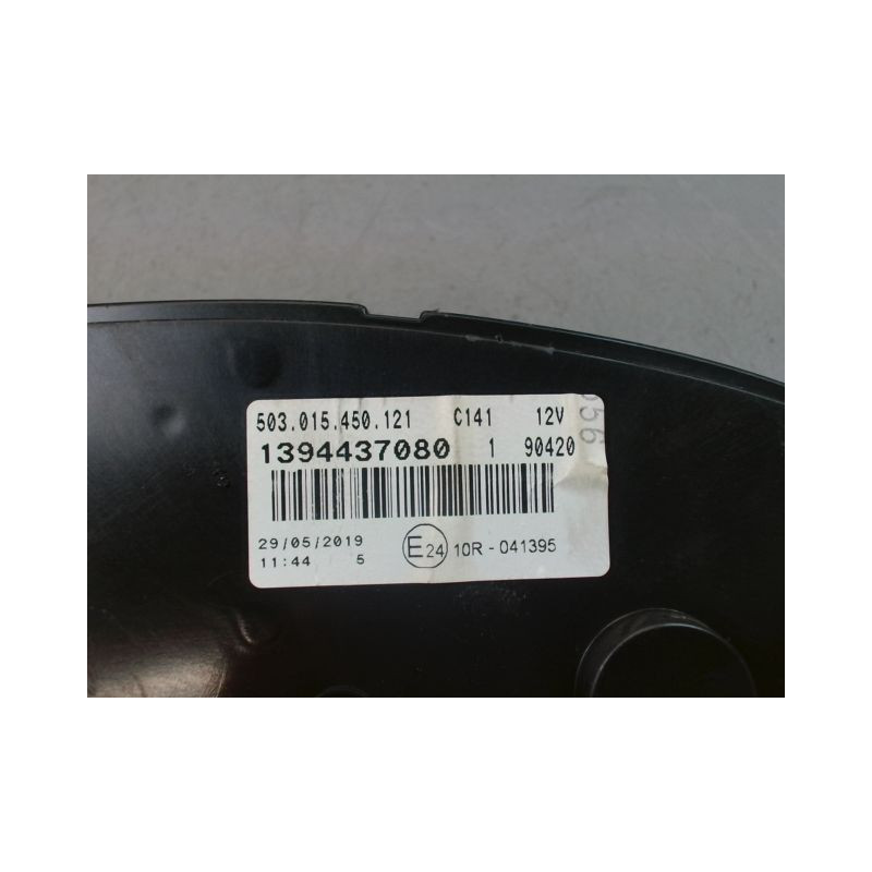 BLOC COMPTEURS FIAT DUCATO FG III PHASE 1 -35- MOY. 2006-...