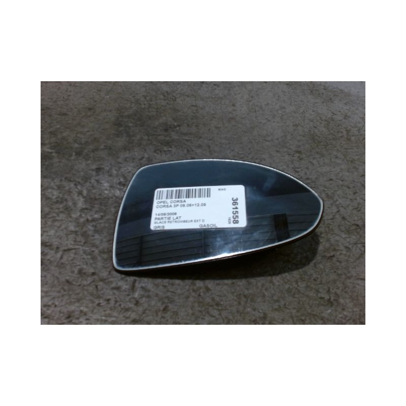 GLACE RETROVISEUR EXT D OPEL CORSA 06-09