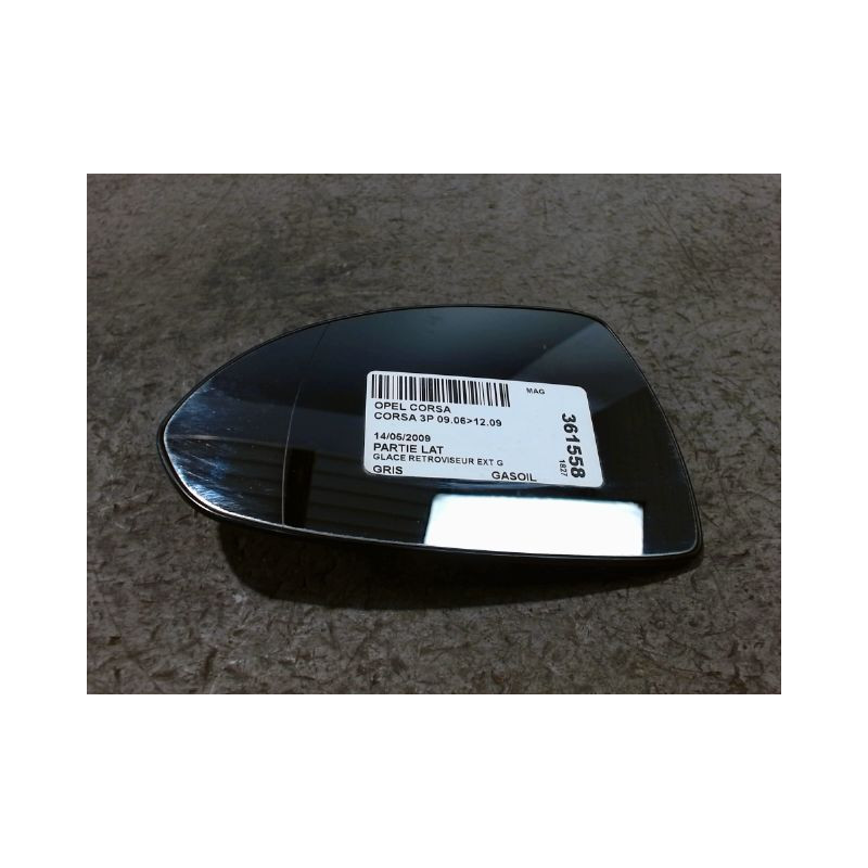 GLACE RETROVISEUR EXT G OPEL CORSA 06-09