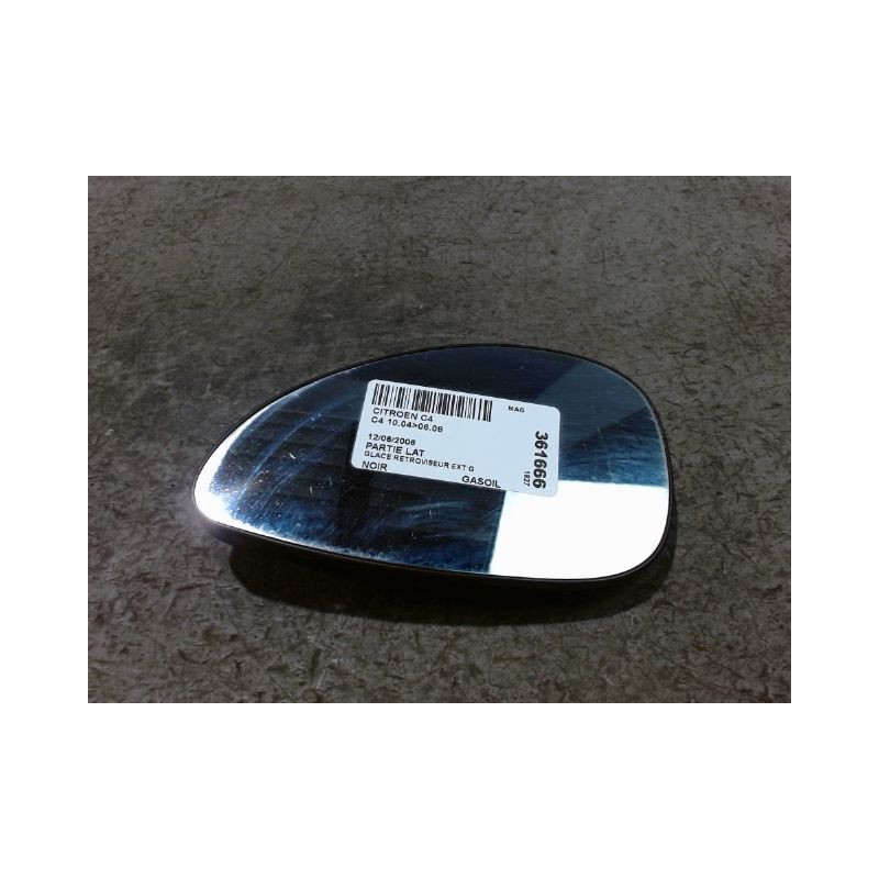 GLACE RETROVISEUR EXT G CITROEN C4 04-08