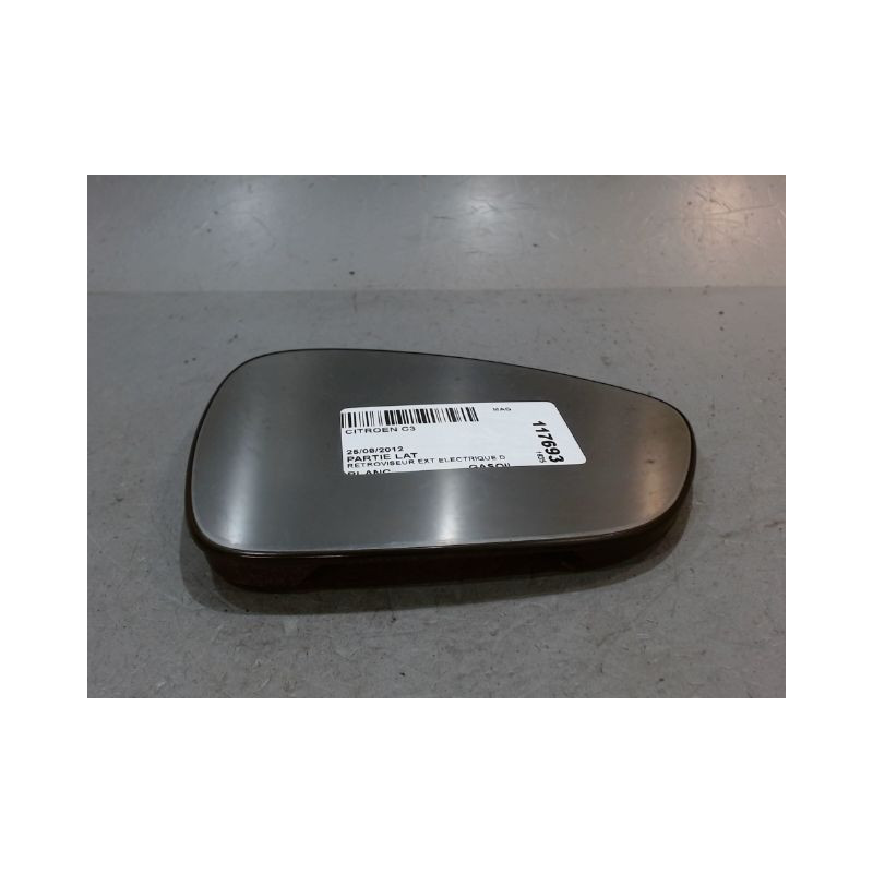 GLACE RETROVISEUR EXT D CITROEN C3