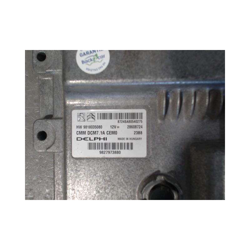 CALCULATEUR MOTEUR DS DS7