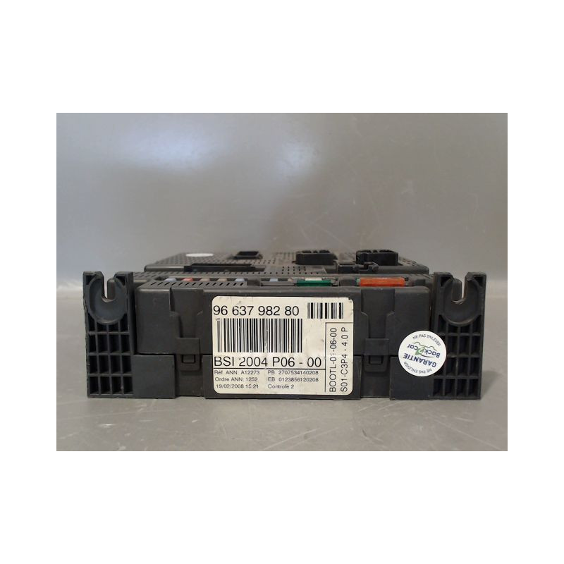 BOITIER GESTION HABITACLE PEUGEOT 207