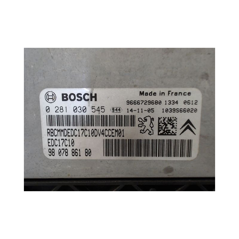 CALCULATEUR MOTEUR CITROEN C3