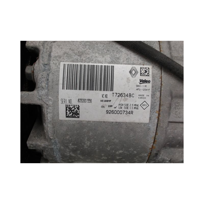 COMPRESSEUR AIR CONDITIONNE RENAULT CLIO
