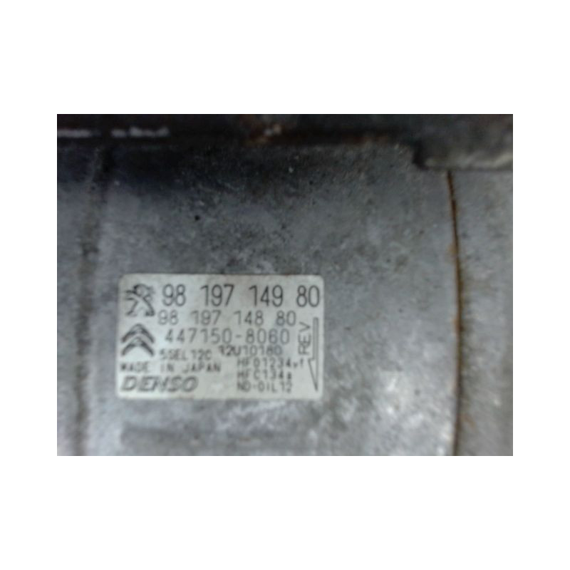 COMPRESSEUR AIR CONDITIONNE CITROEN C4