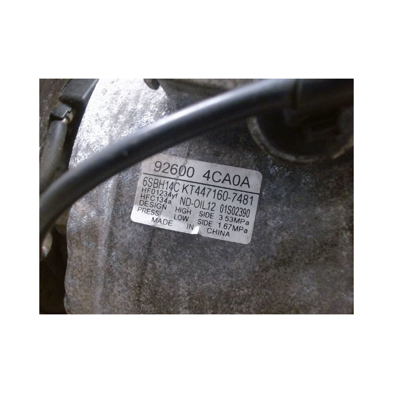 COMPRESSEUR AIR CONDITIONNE NISSAN X-TRAIL