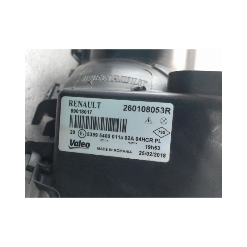 PHARE GAUCHE RENAULT MEGANE