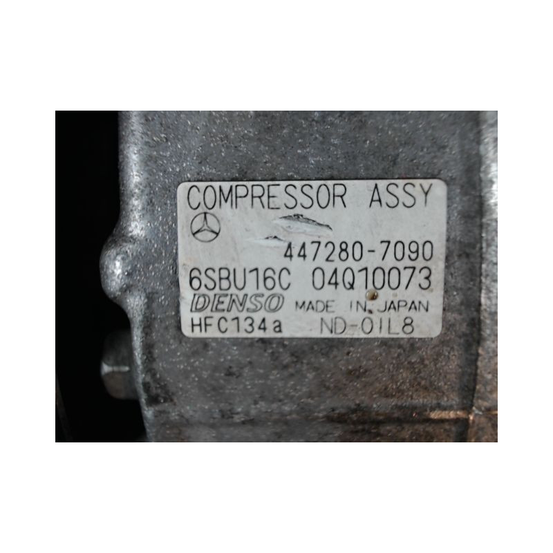 COMPRESSEUR AIR CONDITIONNE MERCEDES CLASSE C 2007-